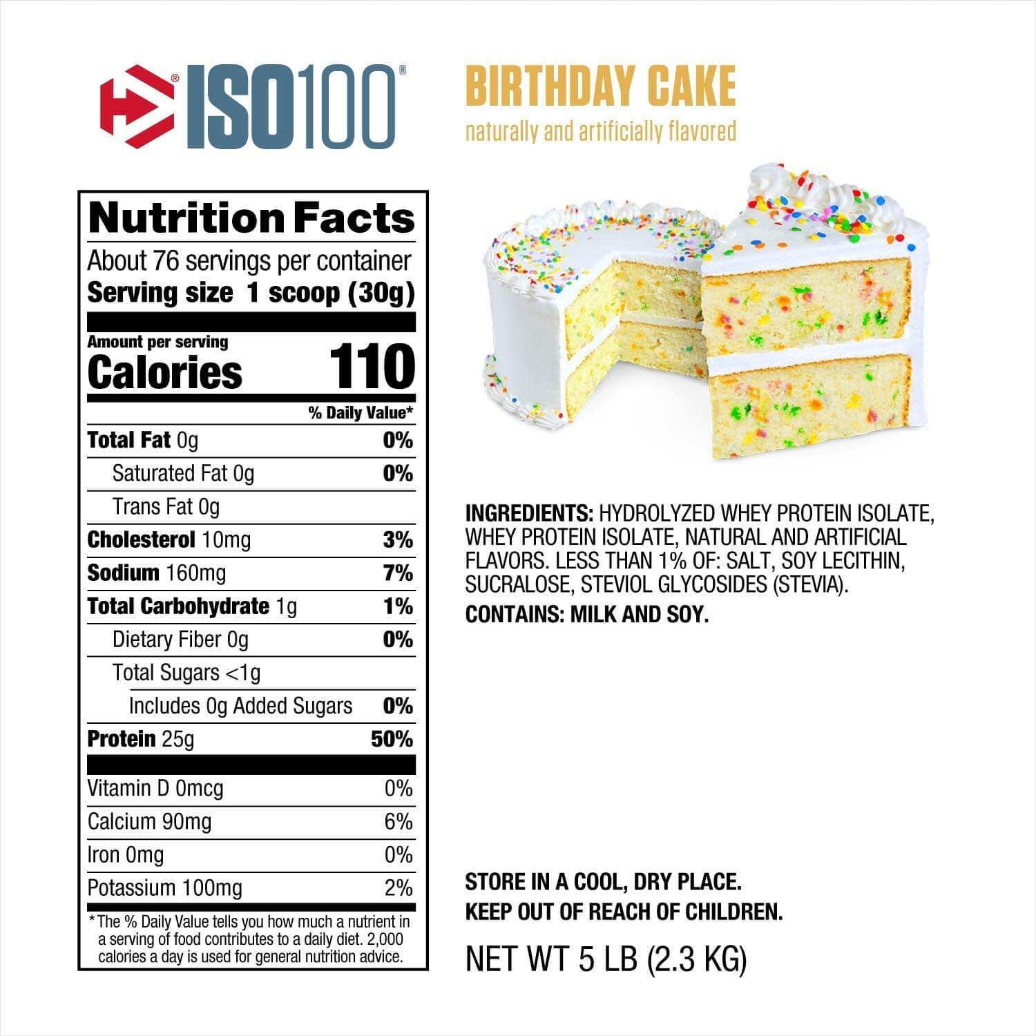 ISO 100 Birthday Cake SF