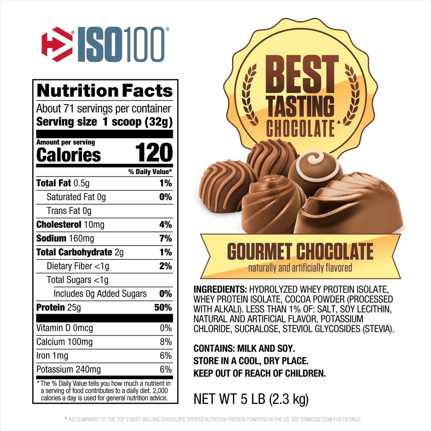ISO 100 Gourmet Chocolat SF